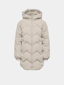 Куртки и дубленки JDY POWER LONG HOOD PUFFER OTW модель 15376542_Silver Lining Фото