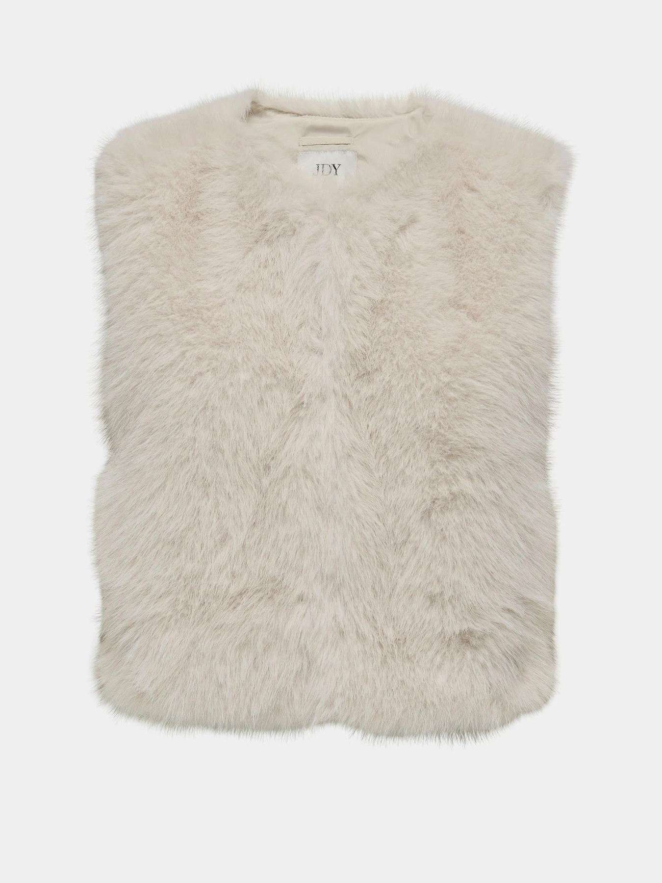 Куртки та дублянки JDY ORA FAUX FUR WAISTCOAT модель 15359348_Birch Куртки та дублянки JDY ORA FAUX FUR WAISTCOAT модель 15359348_Birch Фото