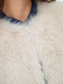 Куртки та дублянки JDY ORA FAUX FUR WAISTCOAT модель 15359348_Birch Фото