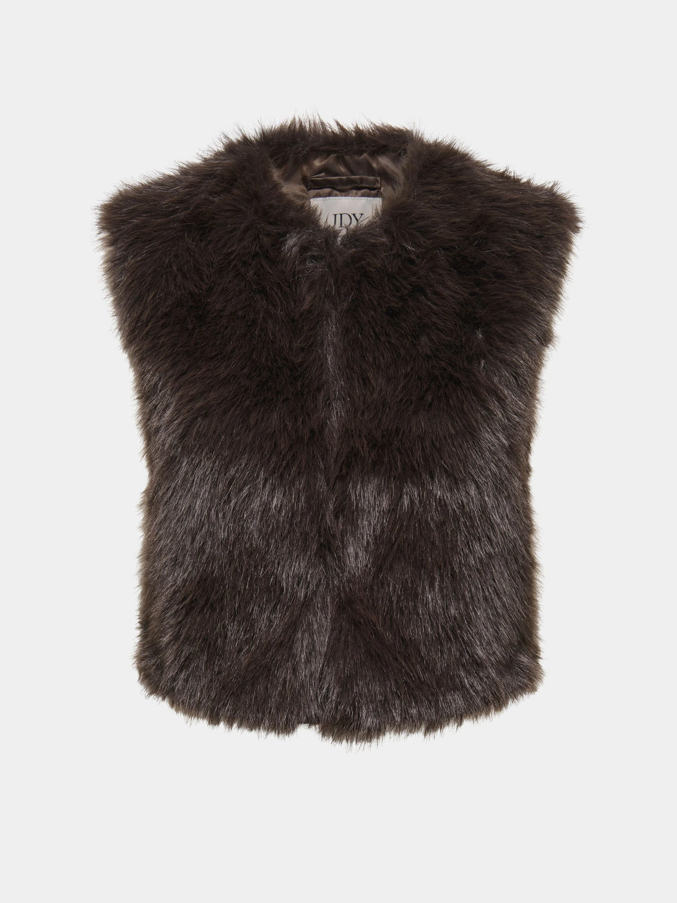Куртки та дублянки JDY ORA FAUX FUR WAISTCOAT модель 15359348_Chocolate Torte Куртки та дублянки JDY ORA FAUX FUR WAISTCOAT модель 15359348_Chocolate Torte Фото