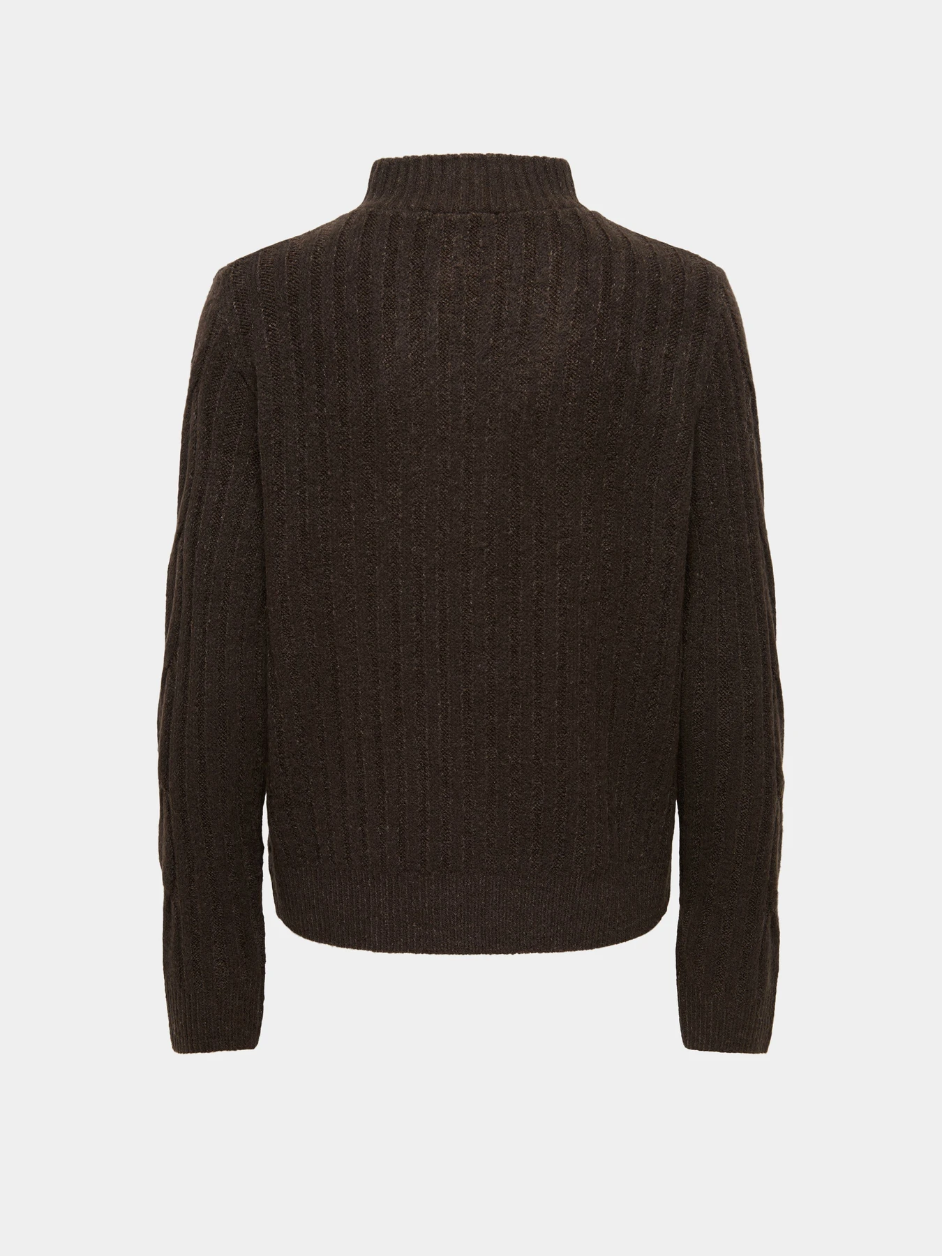 Светри та кардигани JDY ANDREA L/S ZIP CABLE PULLOVE K модель 15242811_Coffee Bean MELANGE W. GOL Светри та кардигани JDY ANDREA L/S ZIP CABLE PULLOVE K модель 15242811_Coffee Bean MELANGE W. GOL Фото