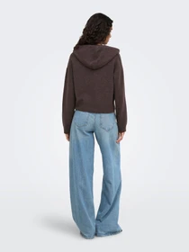 Худі та світшоти JDY RUE LIFE L/S SHORT HOOD PUL KN модель 15314870_Bracken MELANGE Фото