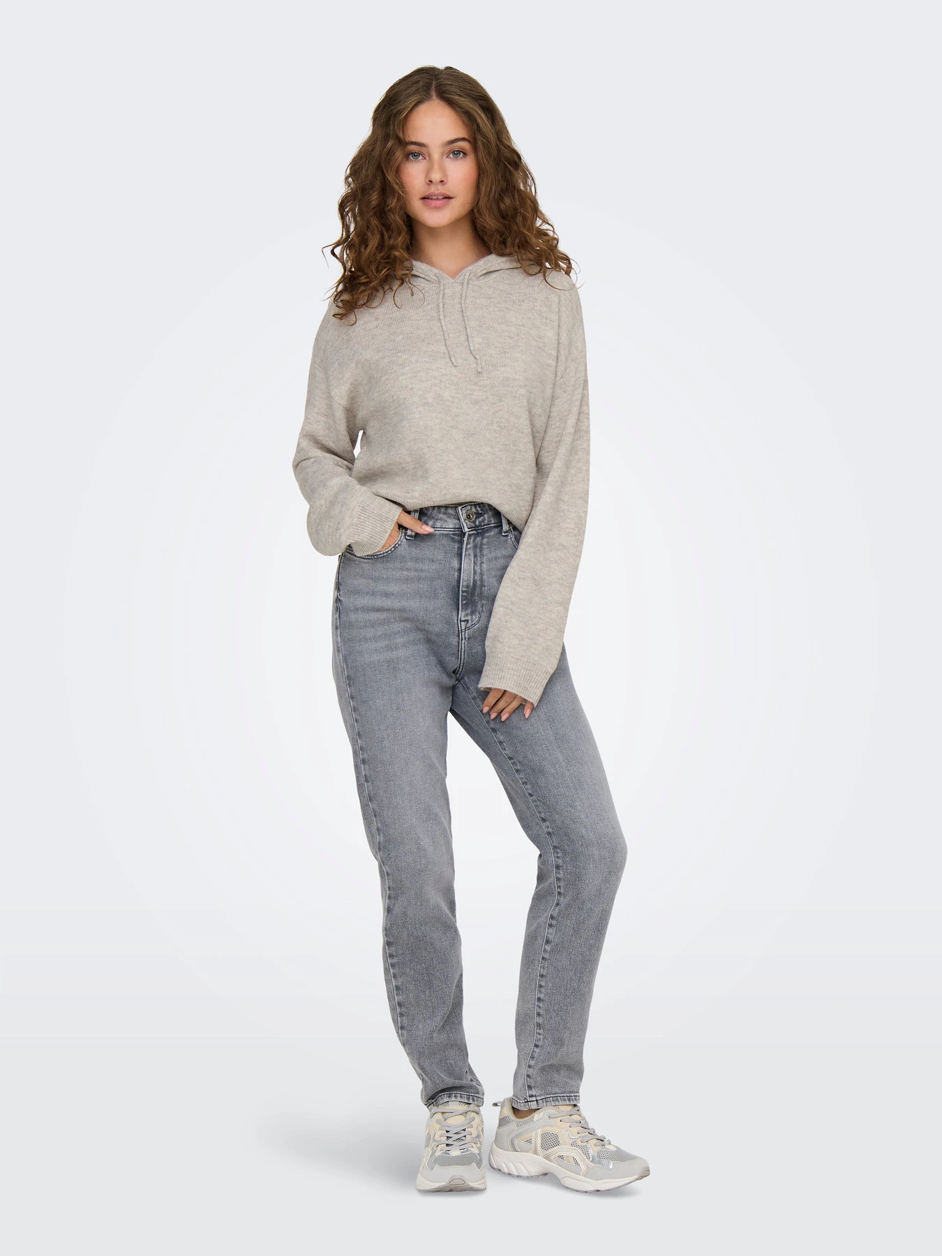 Худі та світшоти JDY RUE LIFE L/S SHORT HOOD PUL KN модель 15314870_Chateau Gray MELANGE Худі та світшоти JDY RUE LIFE L/S SHORT HOOD PUL KN модель 15314870_Chateau Gray MELANGE Фото