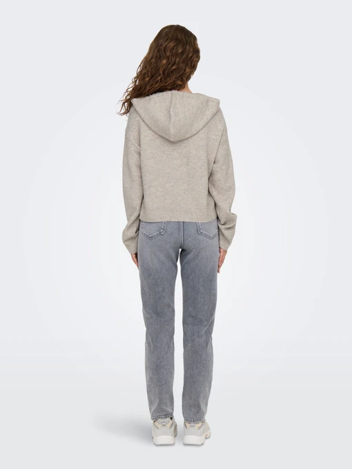 Жіноче Худі JDY RUE LIFE L/S SHORT HOOD PUL KN фото 2
