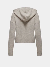 Худі та світшоти JDY RUE LIFE L/S SHORT HOOD PUL KN модель 15314870_Chateau Gray MELANGE Фото