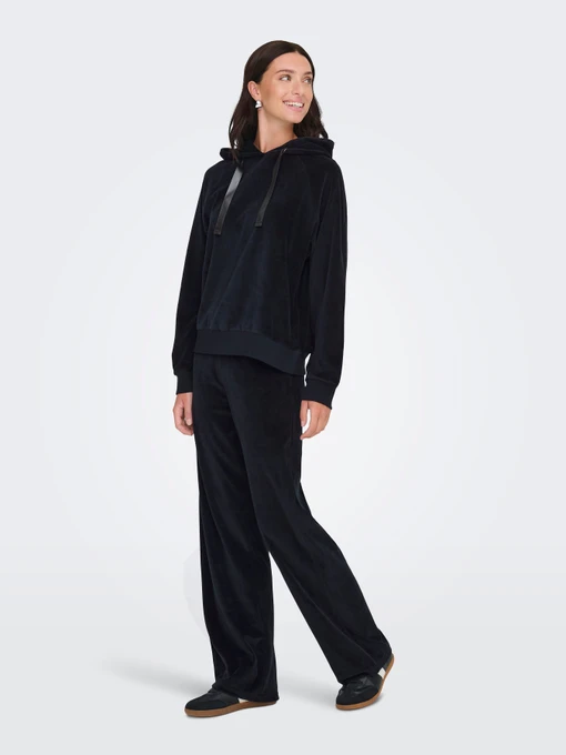 Жіноче Худі JDY VIDA L/S VELVET HOODIE TOP JRS фото 2