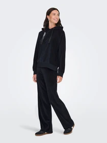 Худі та світшоти JDY VIDA L/S VELVET HOODIE TOP JRS модель 15361663_Black Фото