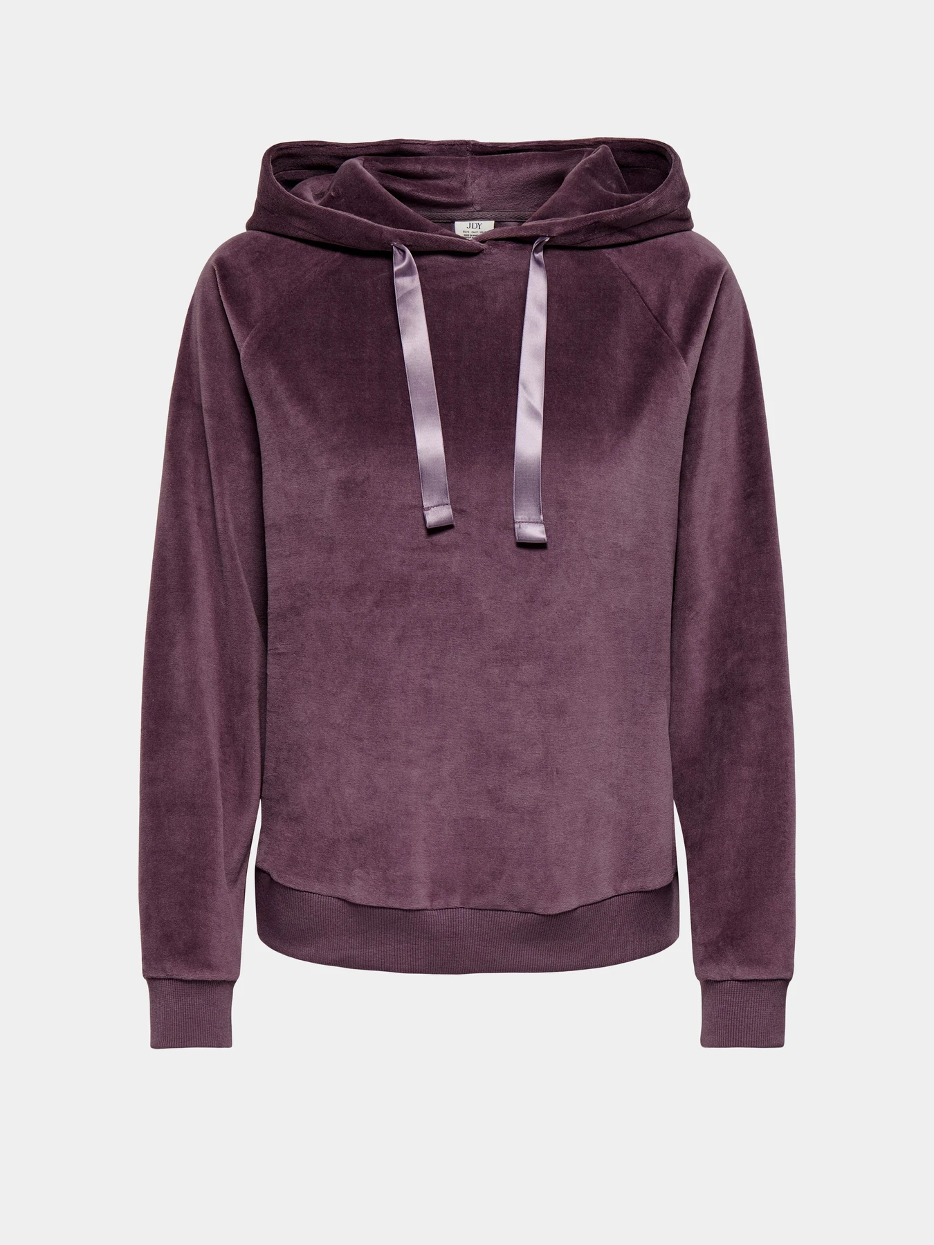 Худі та світшоти JDY VIDA L/S VELVET HOODIE TOP JRS модель 15361663_Huckleberry Худі та світшоти JDY VIDA L/S VELVET HOODIE TOP JRS модель 15361663_Huckleberry Фото