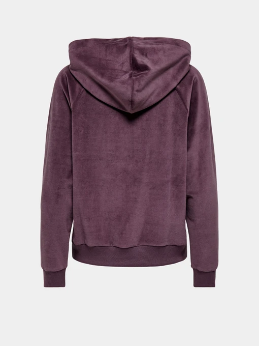 Жіноче Худі JDY VIDA L/S VELVET HOODIE TOP JRS фото 2