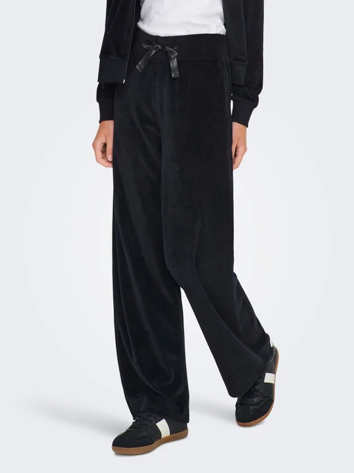 Брюки JDY VIDA VELVET PANT JRS DIA модель 15361061_Black Фото