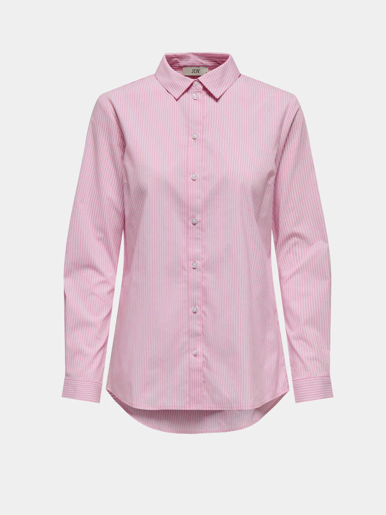 Рубашки JDY MIO L/S SHIRT модель 15149877_Shocking Pink SMALL WHITE Фото