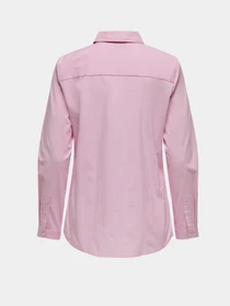 Рубашки JDY MIO L/S SHIRT модель 15149877_Shocking Pink SMALL WHITE Фото