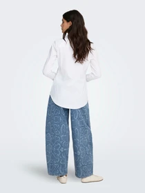 Сорочки JDY MIO L/S SHIRT модель 15149877_White Фото