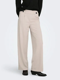 Брюки JDY GEGGO LIFE NEW LONG PANT модель 15208430_Chateau Gray BLACK BUTTONS Фото