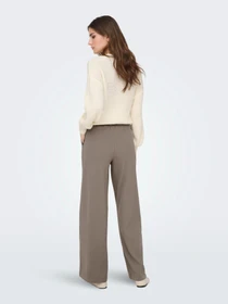 Брюки JDY GEGGO LIFE NEW LONG PANT модель 15208430_Driftwood BLACK BUTTONS Фото