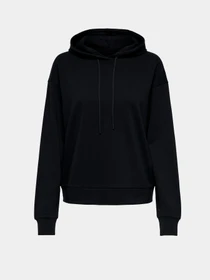 Худи и свитшоты JDY AMALFI LIFE L/S HOOD SWEAT модель 15356341_Black Фото