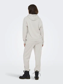 Худи и свитшоты JDY AMALFI LIFE L/S HOOD SWEAT модель 15356341_Oatmeal MELANGE Фото