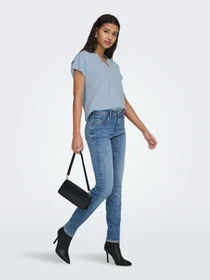 Футболки и поло JDY JOY LIFE S/S TOP модель 15363209_Cashmere Blue Фото