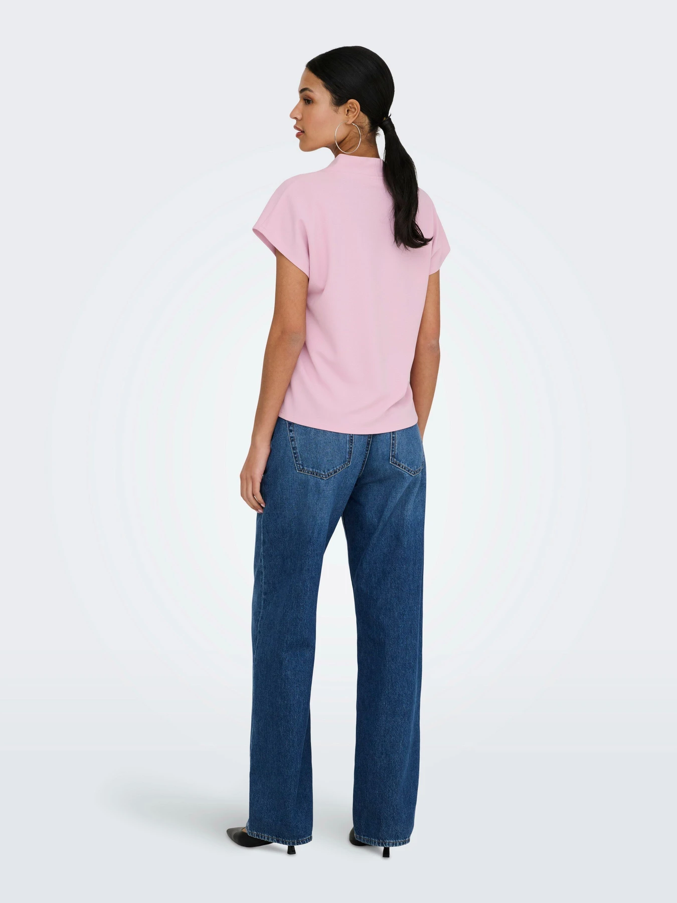 Футболки и поло JDY JOY LIFE S/S TOP модель 15363209_Fragrant Lilac Фото