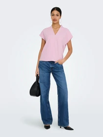 Футболки и поло JDY JOY LIFE S/S TOP модель 15363209_Fragrant Lilac Фото