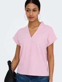 Футболки и поло JDY JOY LIFE S/S TOP модель 15363209_Fragrant Lilac Фото