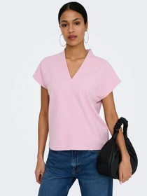 Футболки и поло JDY JOY LIFE S/S TOP модель 15363209_Fragrant Lilac Фото