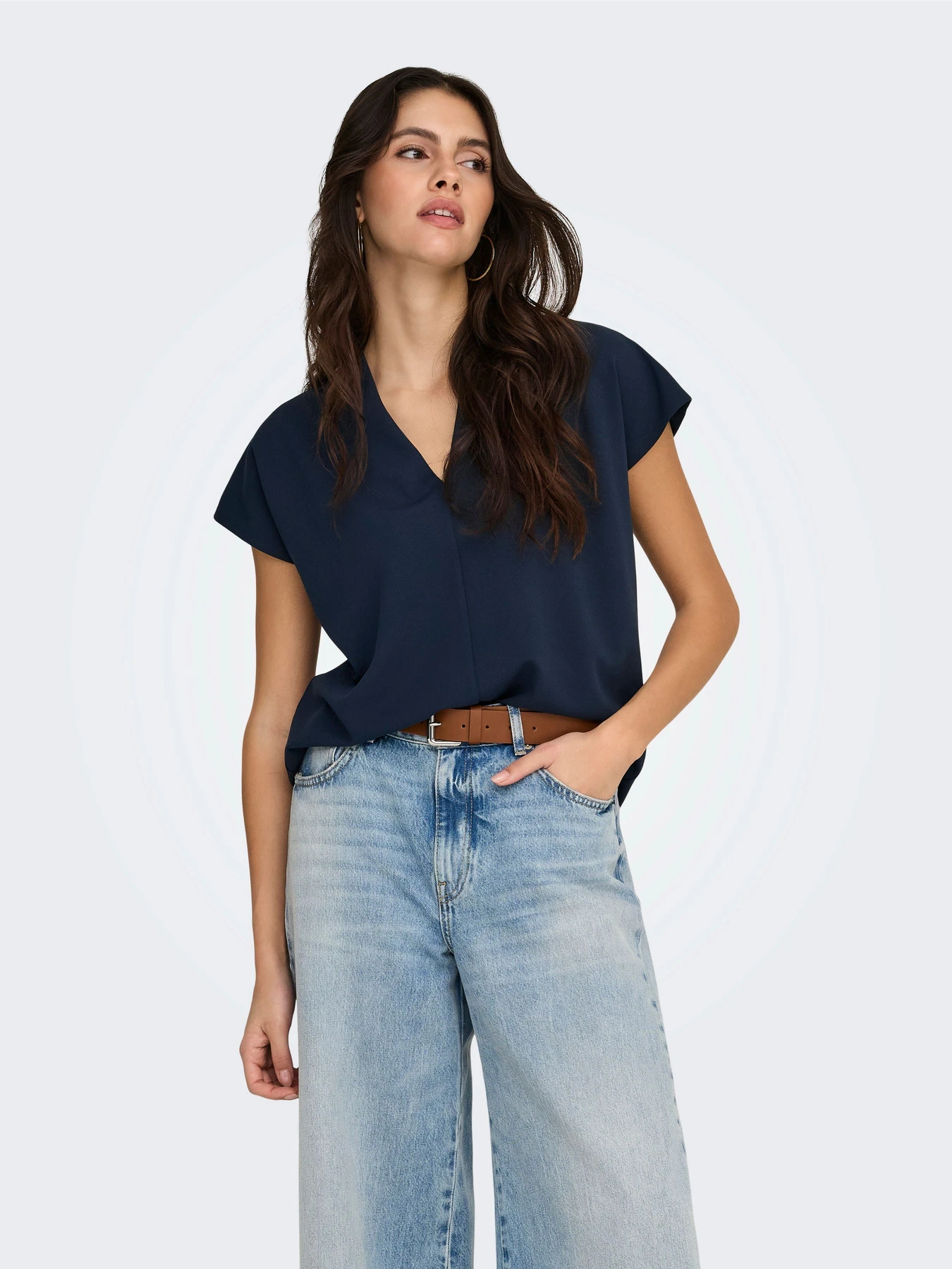 Футболки и поло JDY JOY LIFE S/S TOP модель 15363209_Total Eclipse Футболки и поло JDY JOY LIFE S/S TOP модель 15363209_Total Eclipse Фото