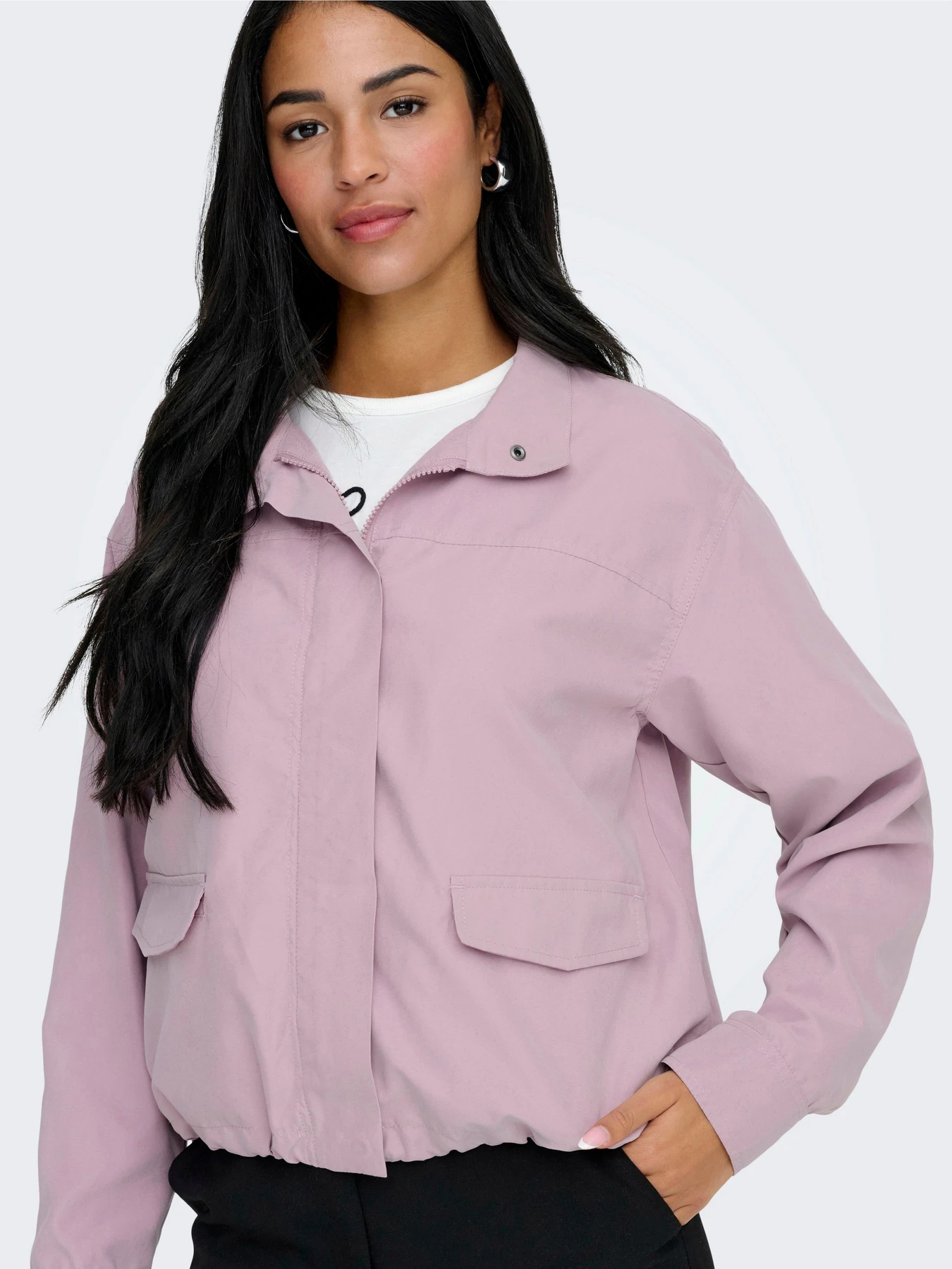 Куртки и дубленки JDY HAZEN SHINE SHORT JACKET модель 15363431_Mauve Shadows Фото