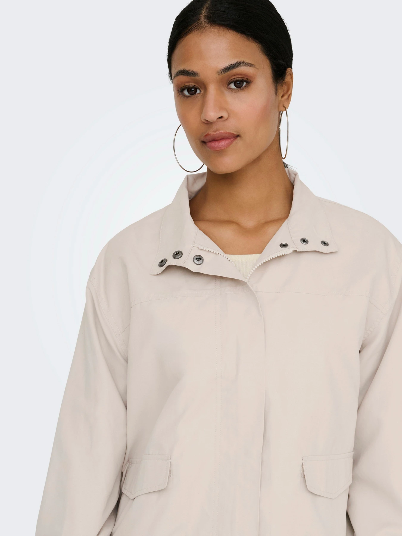 Куртки и дубленки JDY HAZEN SHINE SHORT JACKET модель 15363431_Moonbeam Фото