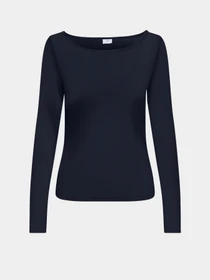 Худи и свитшоты JDY SISSY L/S BOATNECK TOP модель 15364527_Sky Captain Фото
