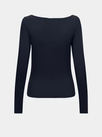 Худи и свитшоты JDY SISSY L/S BOATNECK TOP модель 15364527_Sky Captain Фото