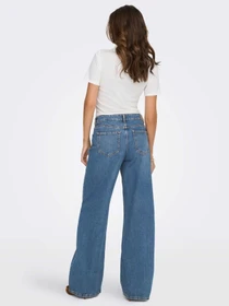 Джинси JDY RUBY MW WID MB 1006 DNM модель 15366873_Medium Blue Denim Фото