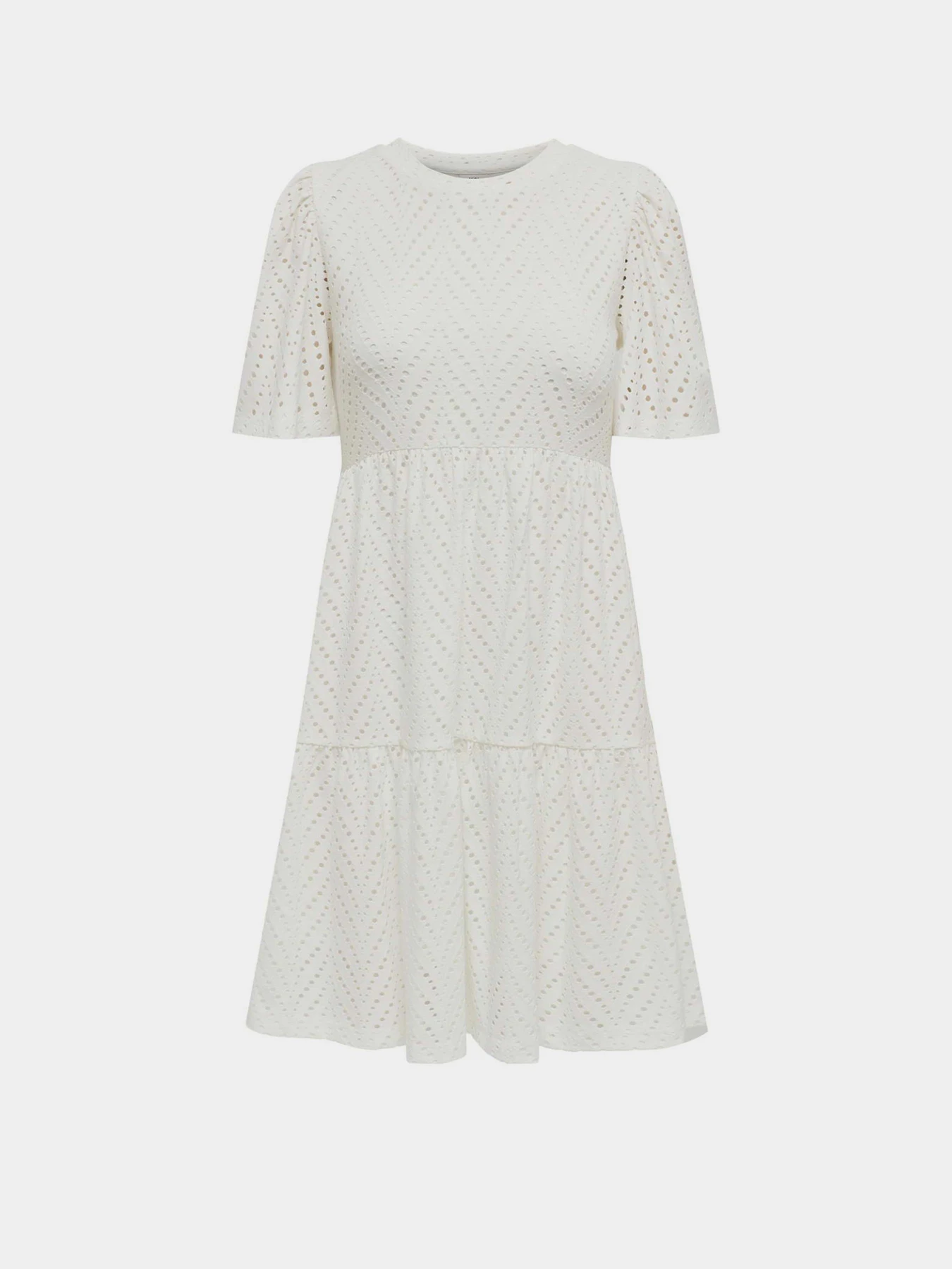 Платья JDY CARLA CATHINKA S/S DRESS модель 15254680_Cloud Dancer Фото
