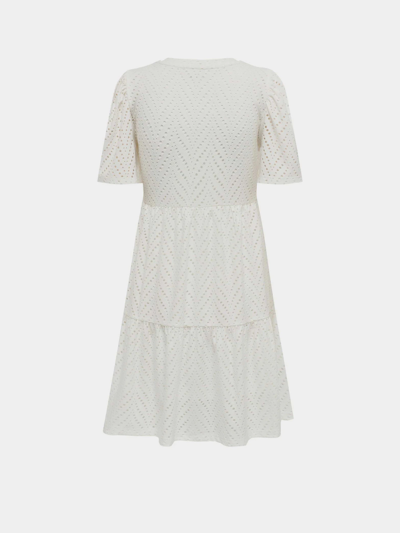 Платья JDY CARLA CATHINKA S/S DRESS модель 15254680_Cloud Dancer Фото