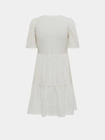 Платья JDY CARLA CATHINKA S/S DRESS модель 15254680_Cloud Dancer Фото