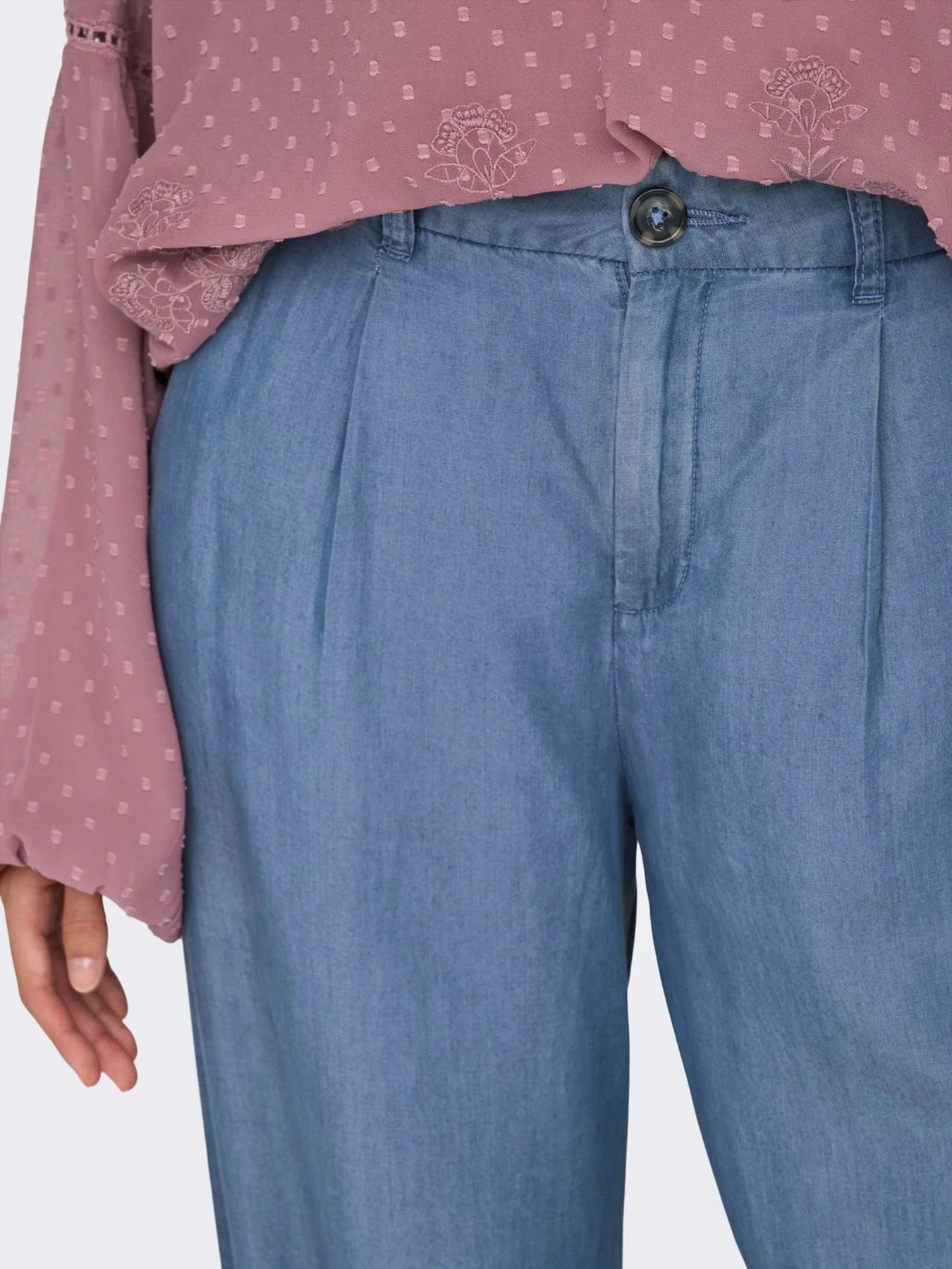 Штани JDY JASPER HW WIDE PANT модель 15283508_Medium Blue Denim Фото