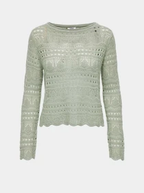 Худи и свитшоты JDY SUN LAY L/S BOATNECK PULLOV. K модель 15287384_Desert Sage Фото