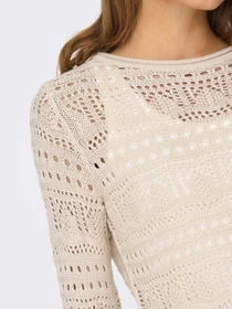 Худи и свитшоты JDY SUN LAY L/S BOATNECK PULLOV. K модель 15287384_Tapioca Фото