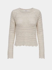 Худи и свитшоты JDY SUN LAY L/S BOATNECK PULLOV. K модель 15287384_Tapioca Фото