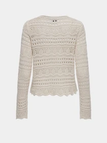 Худи и свитшоты JDY SUN LAY L/S BOATNECK PULLOV. K модель 15287384_Tapioca Фото