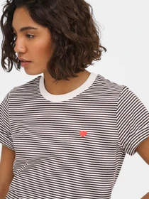 Футболки и поло JDY PISA S/S PRINT TOP модель 15298612_Cloud Dancer NEW STRIPE CH Фото