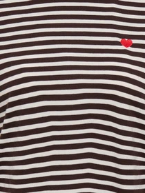 Футболки і поло JDY PISA S/S PRINT TOP модель 15298612_Cloud Dancer NEW STRIPE CH Фото