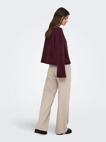 Штани JDY IRIS STRETCH HW WIDE PANT модель 15341269_Chateau Gray Фото