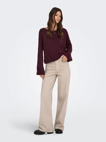 Штани JDY IRIS STRETCH HW WIDE PANT модель 15341269_Chateau Gray Фото