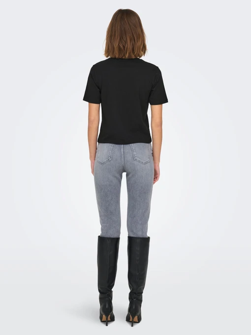 Бавовняна Жіноча Футболка JDY REX S/S TOP фото 2
