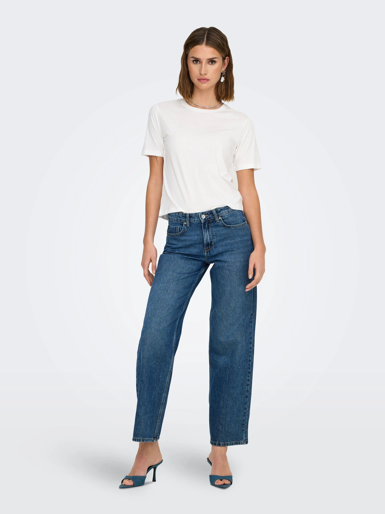 Футболки и поло JDY REX S/S TOP модель 15344612_Cloud Dancer Футболки и поло JDY REX S/S TOP модель 15344612_Cloud Dancer Фото
