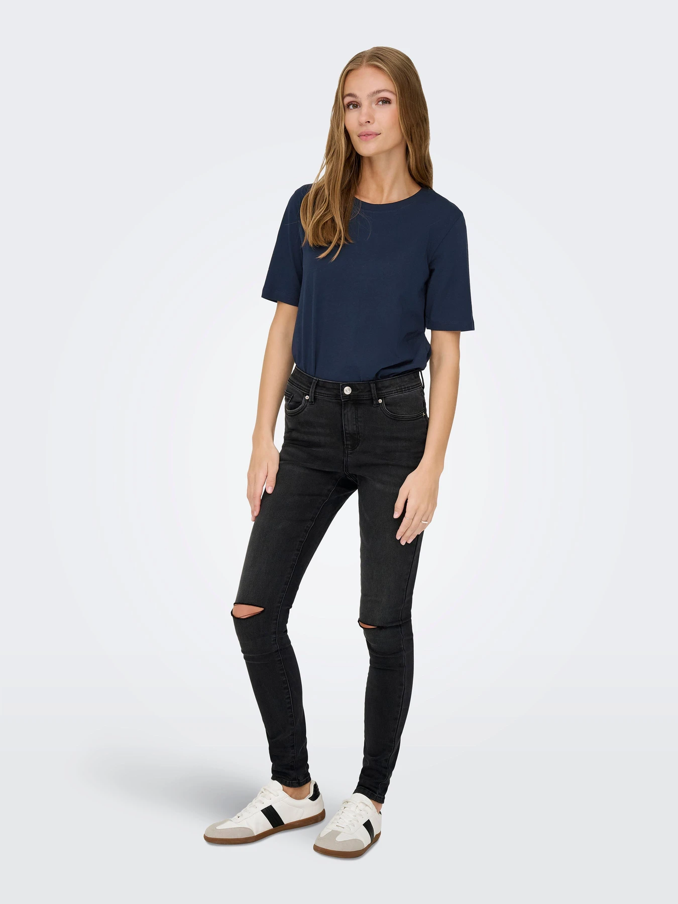 Футболки и поло JDY REX S/S TOP модель 15344612_Sky Captain Футболки и поло JDY REX S/S TOP модель 15344612_Sky Captain Фото