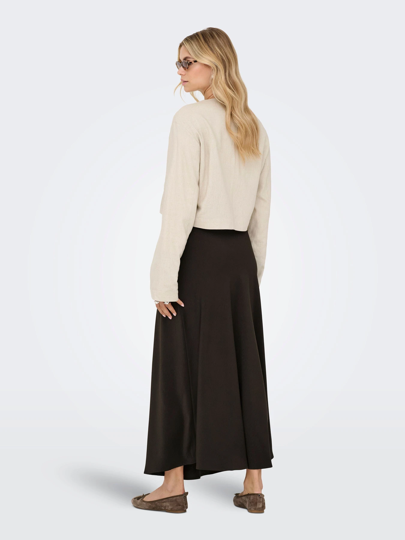 Юбки JDY AYA MW MAXI SKIRT модель 15359598_Chocolate Torte Фото