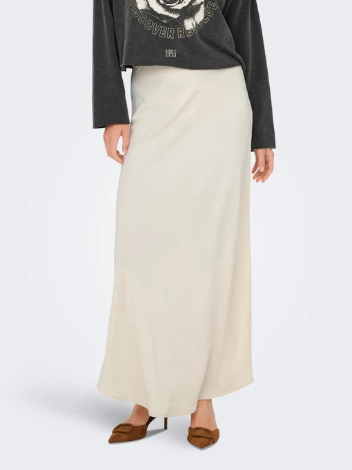 Юбки JDY AYA MW MAXI SKIRT модель 15359598_Whitecap Gray Фото
