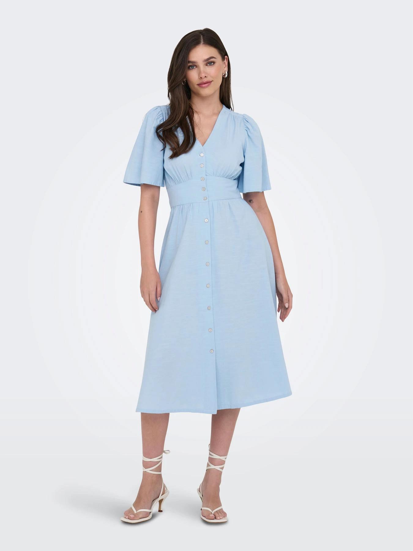 Платья JDY NORA MIDI DRESS модель 15367092_Chambray Blue Фото